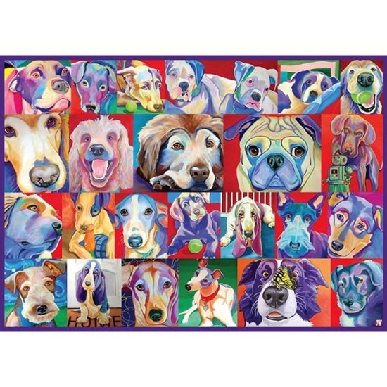 500PCS Large Format Hello Doggie