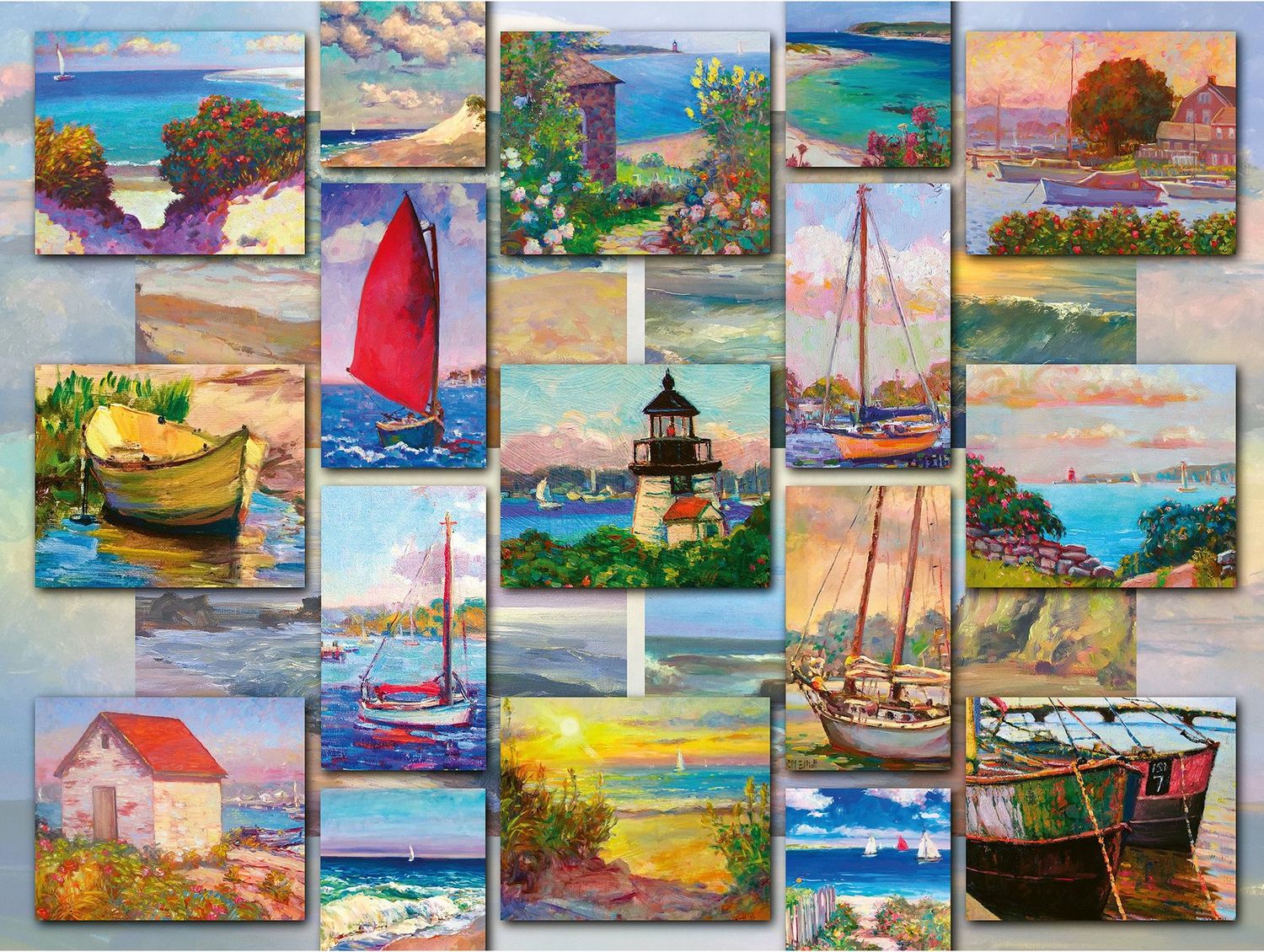 Ravensburger 1500PCS Coastal Collage
