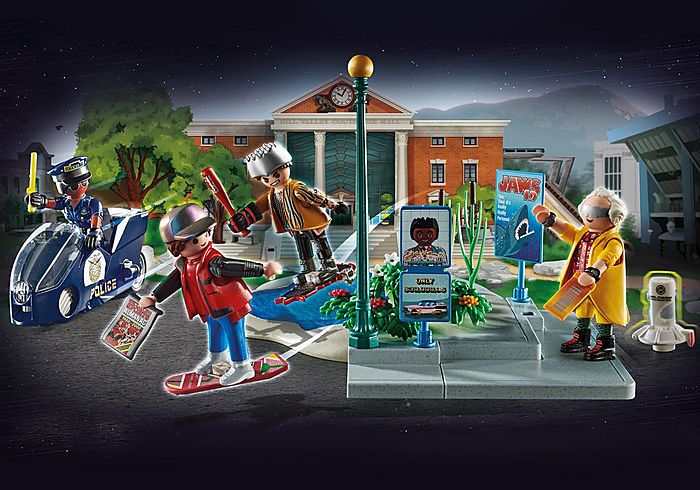 Back to the Future Hoverboard Chase