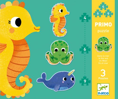 Primo Puzzle / In the sea / 4,6,9 pcs