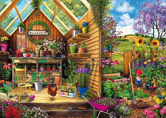 Ravensburger 300 Large Format Gardener&#39;s Getaway