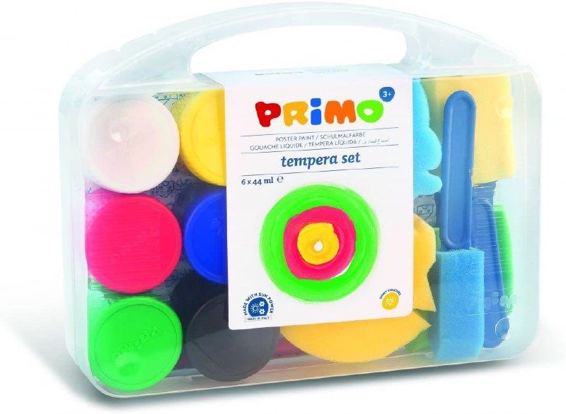 44ML POSTER PAINT/ACC. IN CARRY CASE