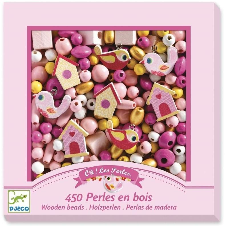 Wooden Beads / Birds