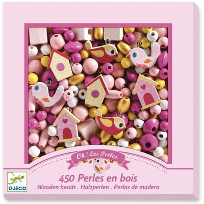 Wooden Beads / Birds