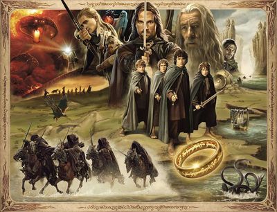 Ravensburger 2000PCS H LOTR-Fellowship Of Ring