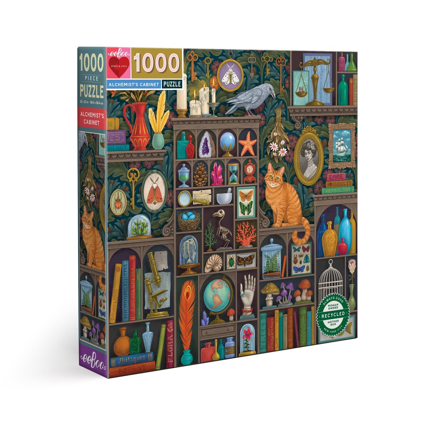 eeboo ALCHEMIST’S CABINET 1000 PIECE PUZZLE