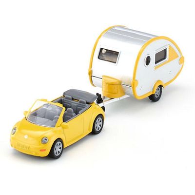 Siku Car with Trailer Caravan