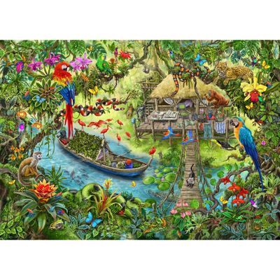 Ravensburger Kids Escape Puzzle: Jungle Journey