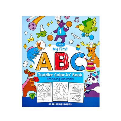 ABC: Amazing Animals Toddler Colour-In&#39;