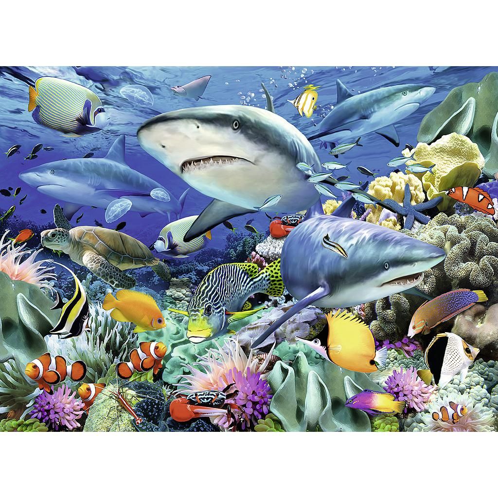 Ravensburger 100PCS Shark Reef
