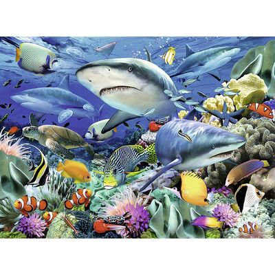 Ravensburger 100PCS Shark Reef
