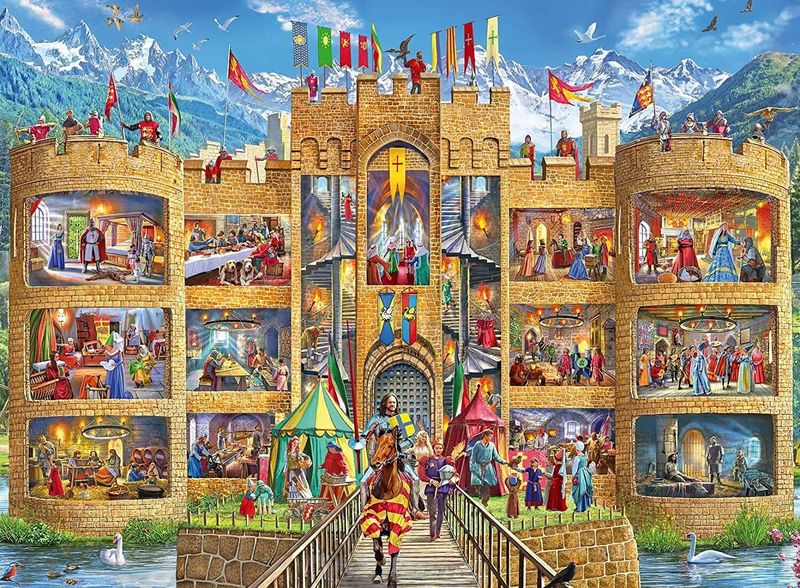 Ravensburger 150PCS Cutaway Castle
