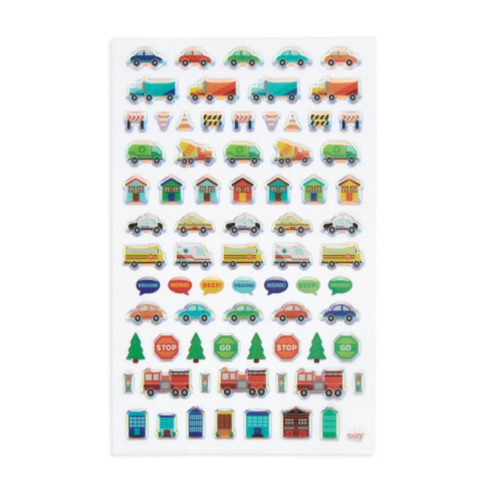 ITSY BITSY STICKERS - WORKIN&#39; WHEELS