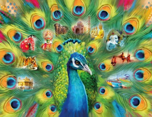Ravensburger 2000PCS Land of the Peacock