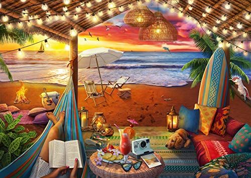 500PCS Large Format Cozy Cabana