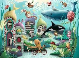 Ravensburger 100 PCS  Underwater Wonders