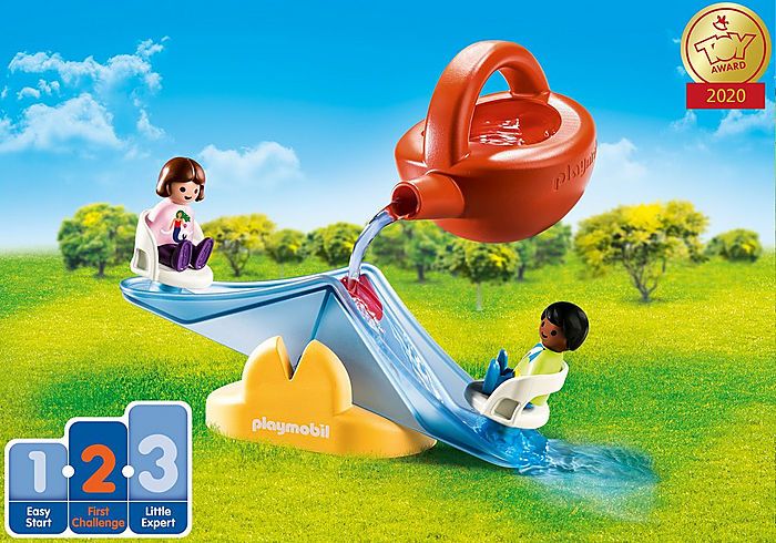 Playmobil 123 Water Seesaw with Watering Can