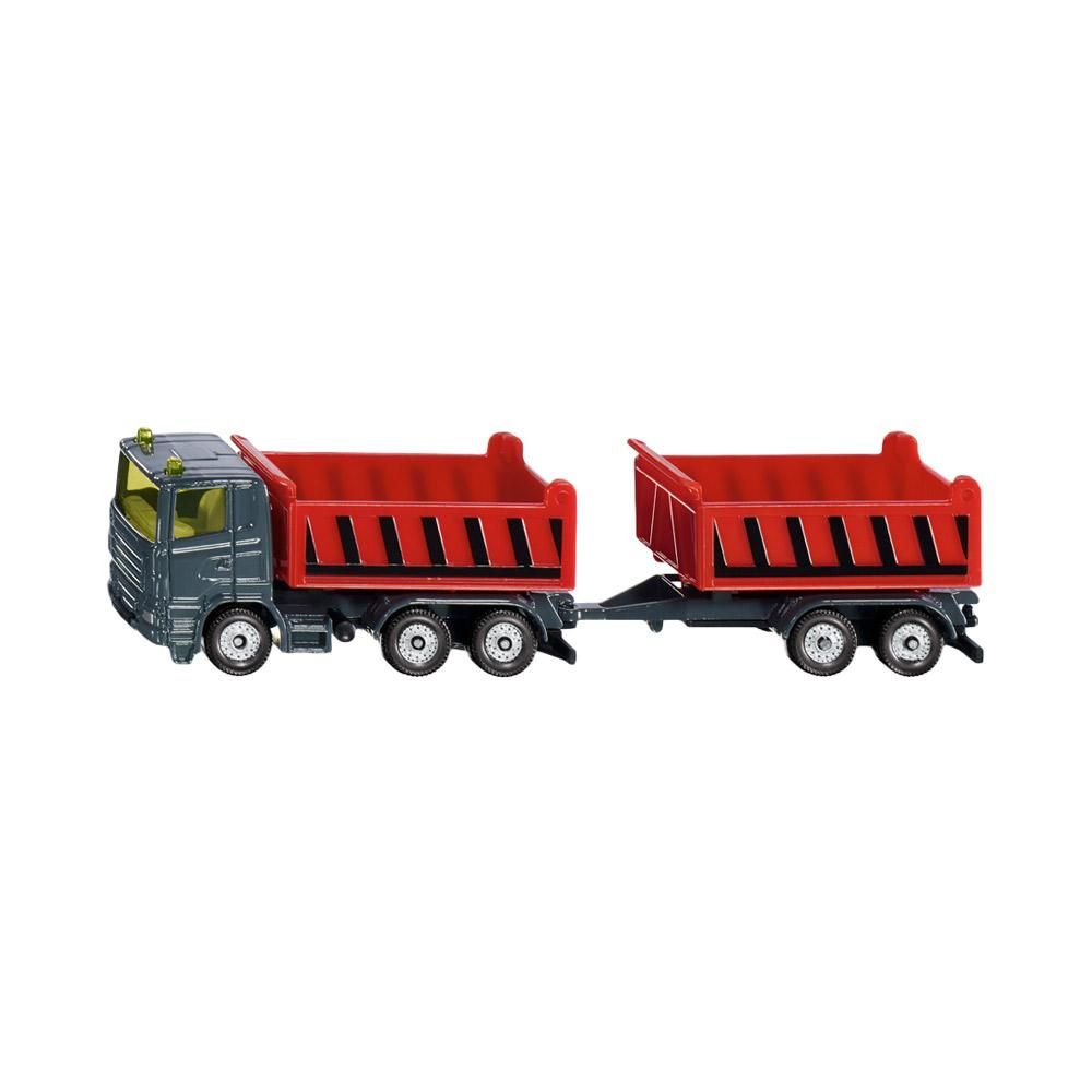 Siku Truck with dumper body and tipper trailer