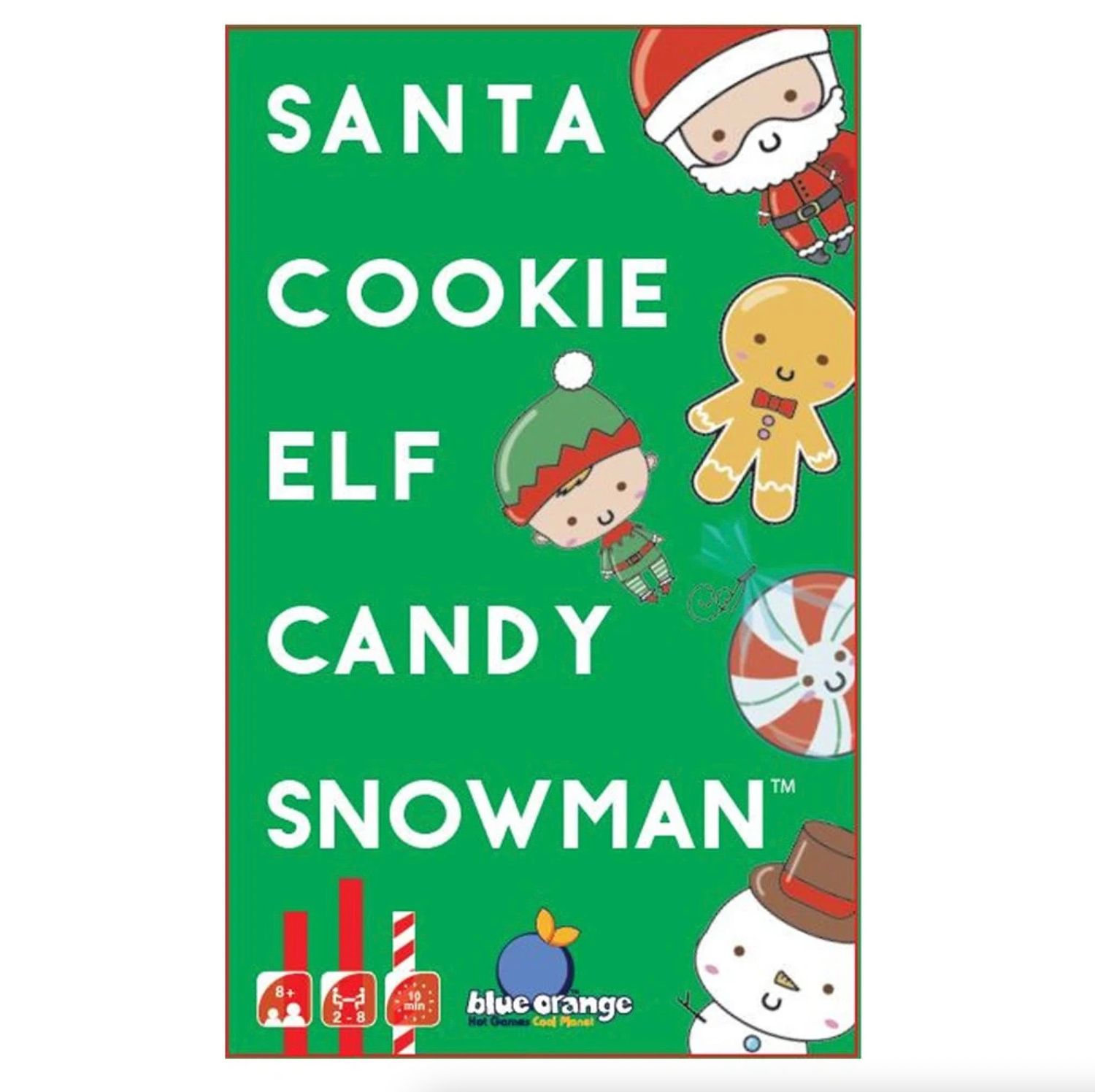 Santa Cookie Elf Candy Snowman
