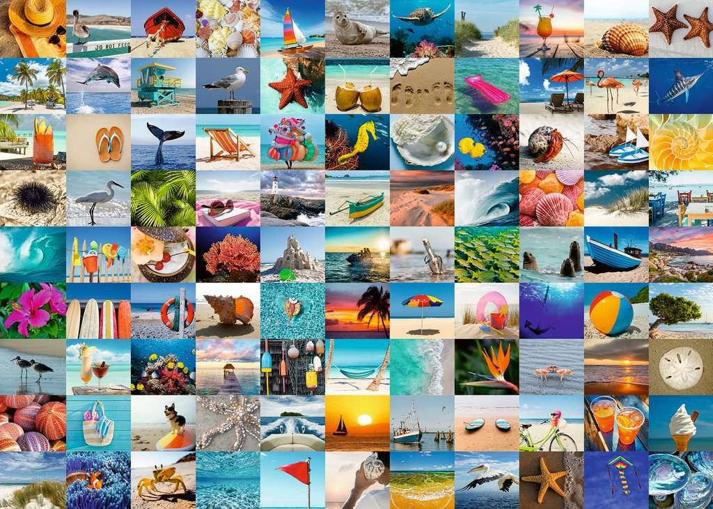 Ravensburger 1000 PCS 99 Seaside Moments