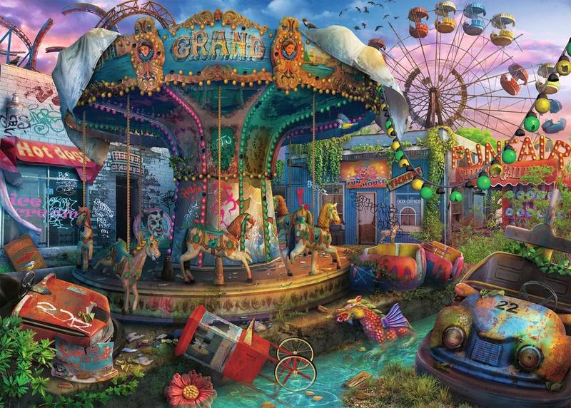 Ravensburger 1000 PCS Gloomy Carnival