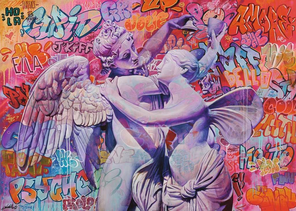 Ravensburger 1000 PCS Cupid and Psyche in Love