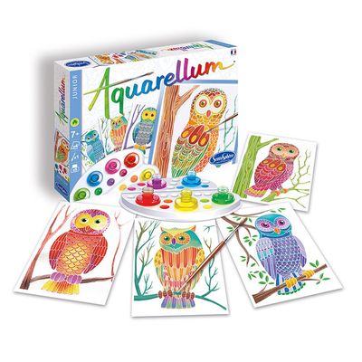 AQUARELLUM JR - OWLS