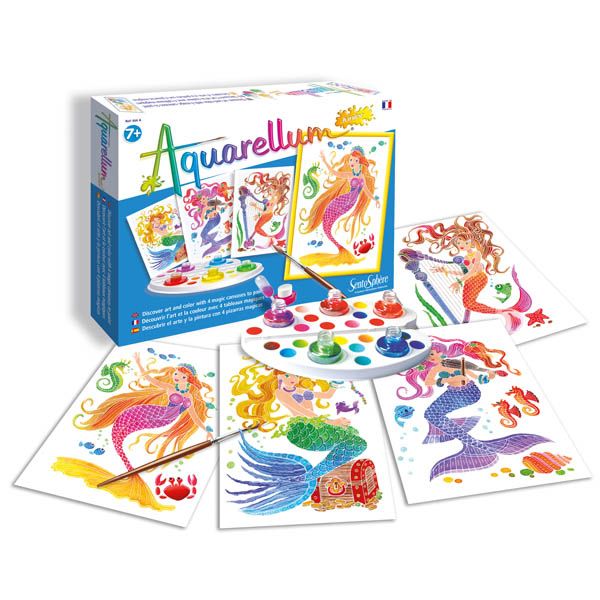 AQUARELLUM JR - MERMAIDS (MULT)