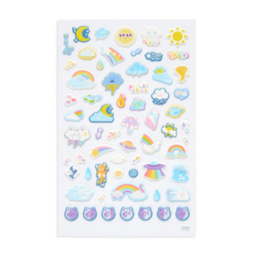 ITSY BITSY STICKERS - WEATHER PALS