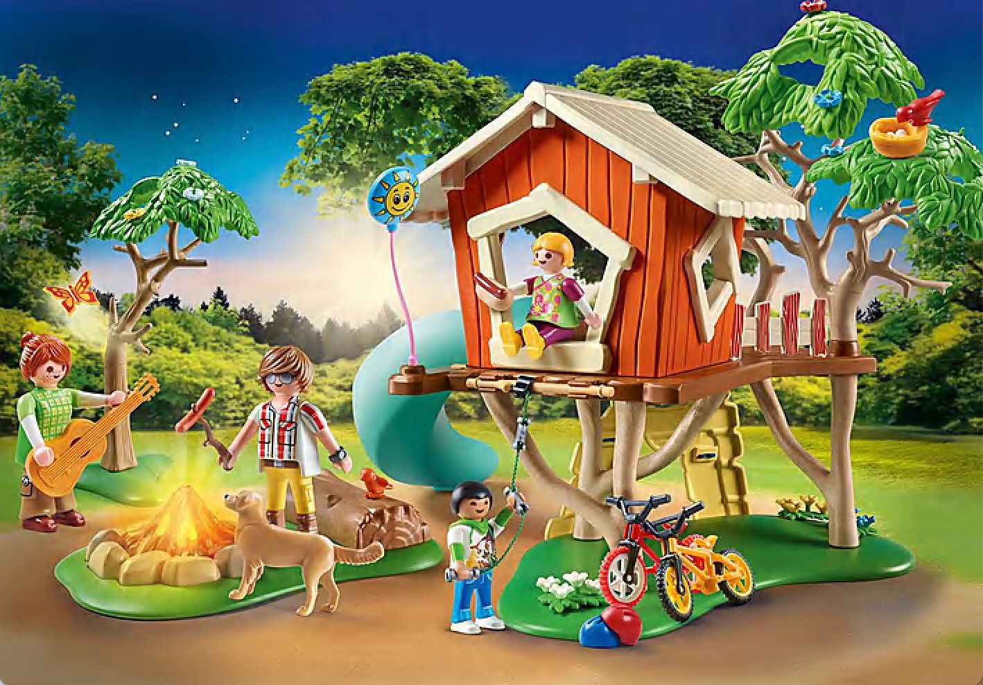 Playmobil Adventure Treehouse with Slide