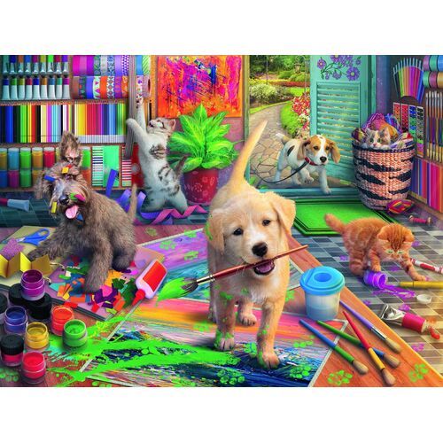 Ravensburger Large Format 750PCS Cute Crafters
