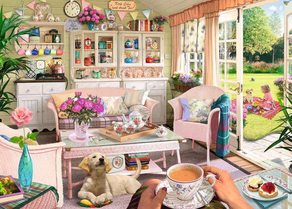 Ravensburger 1000PCS The Tea House