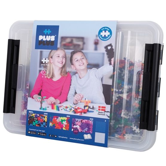 PLUS-PLUS STORAGE BOX MIX / 3600 PCS