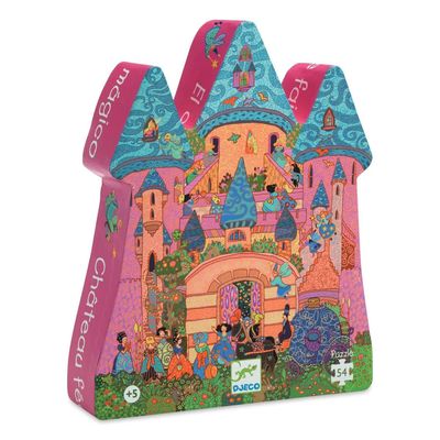 Silhouette Puzzle / Fairy castle / 54 pcs