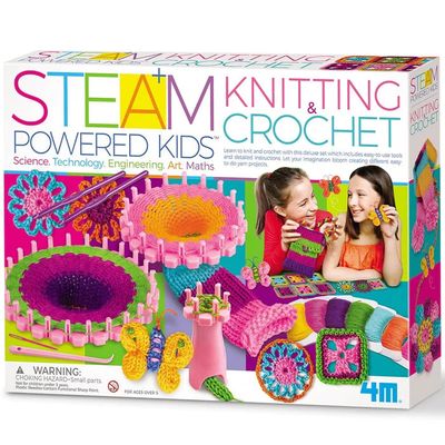 STEAM DELUXE KNITTING &amp; CROCHET