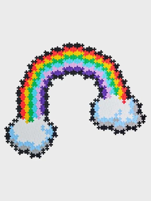 Plus Plus PUZZLE BY NUMBER : RAINBOW 500PCS