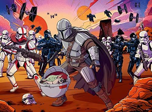 Ravensburger 200PCS The Mandalorian: Face Off
