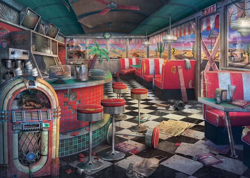 Ravensburger 1000 PCS Decaying Diner