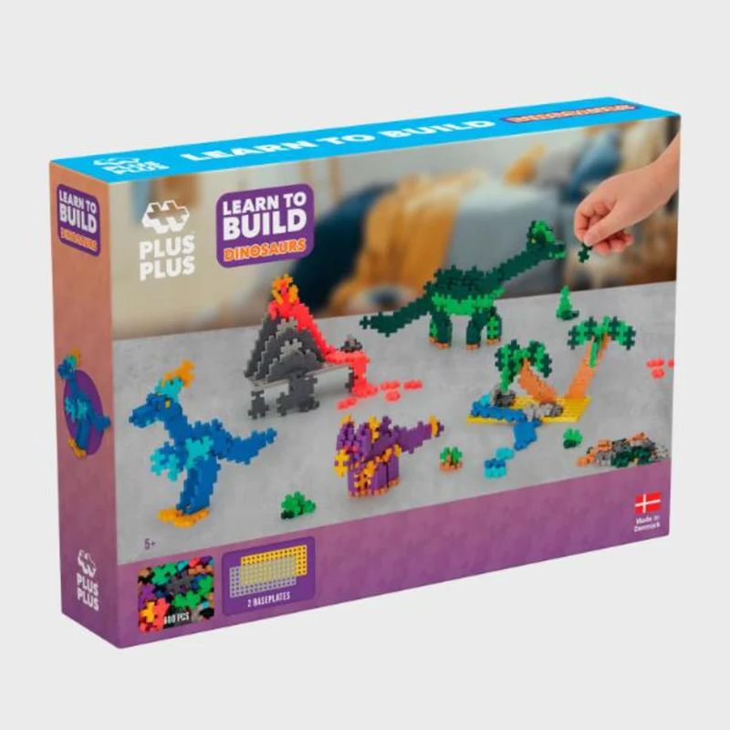 Plus Plus Learn to Build Dinosaurs