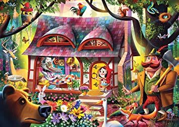 Ravensburger 1000PCS Come In, Red Riding Hood