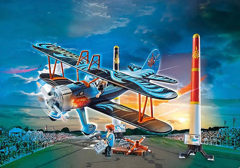 Air Stunt Show Phoenix Biplane