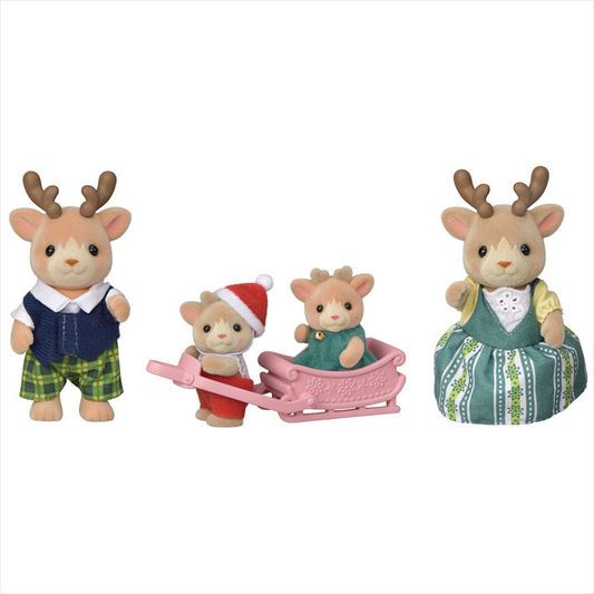 REINDEER FAMILY CALICO CRITTERS