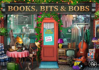 Ravensburger 1000 PCS Books, Bit&#39;s &amp; Bobs