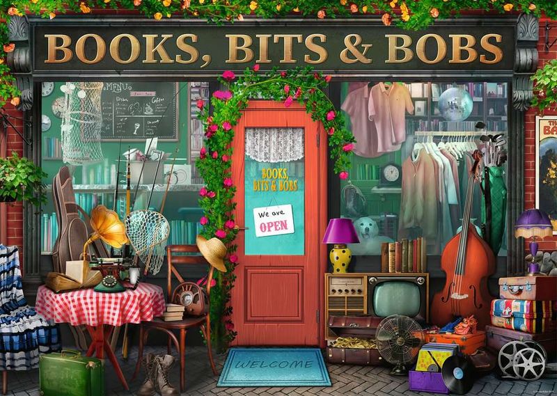Ravensburger 1000 PCS Books, Bit&#39;s &amp; Bobs
