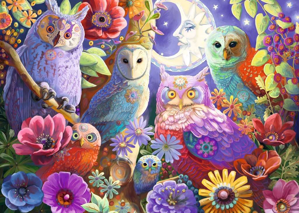 Ravensburger Large Format 300PCS Night Owl Hoot