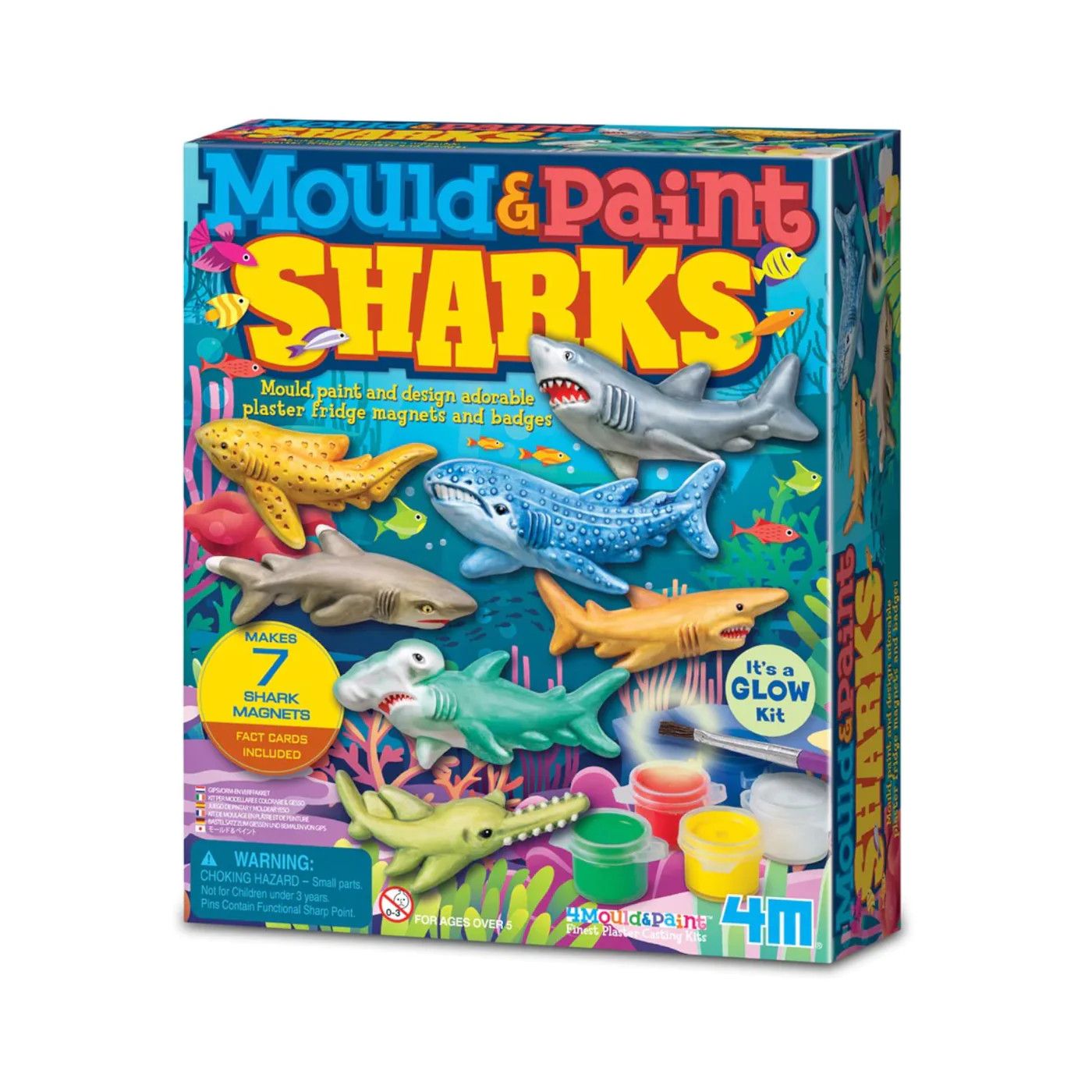 4M Mould &amp; Paint Sharks