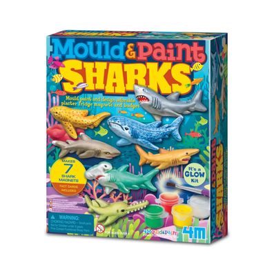 4M Mould &amp; Paint Sharks