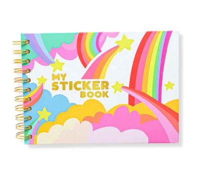 The Penny Paper Co Hardcover Hardcover Retro Style Sticker Book