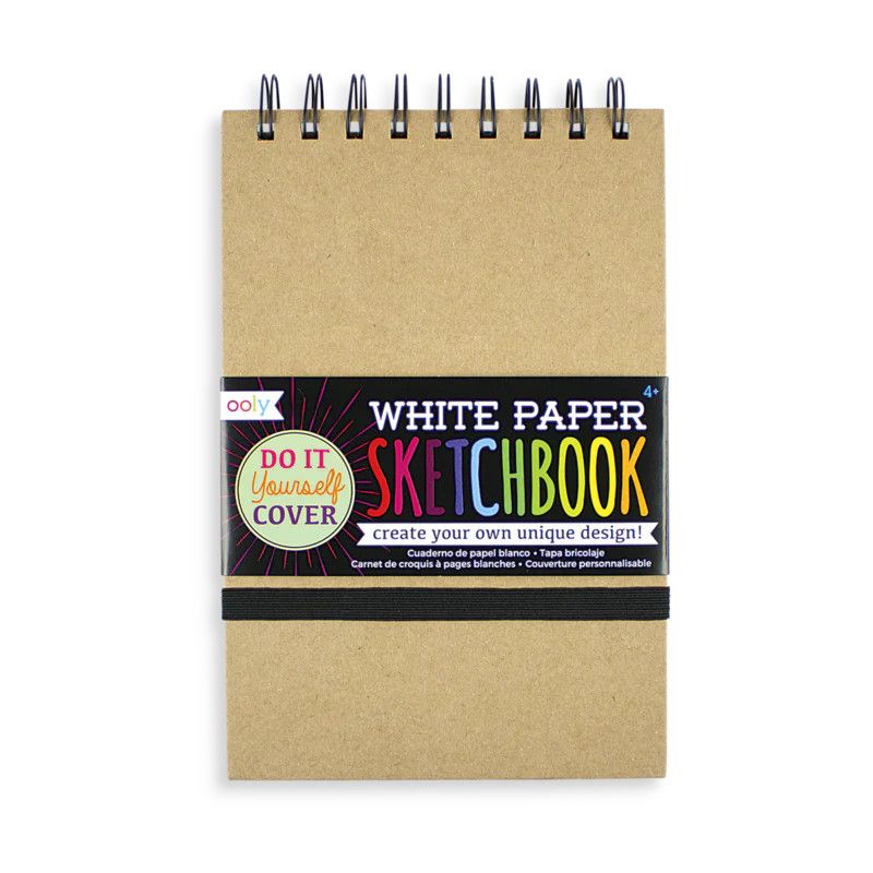 White Paper Sketchbook Small 5x7.5