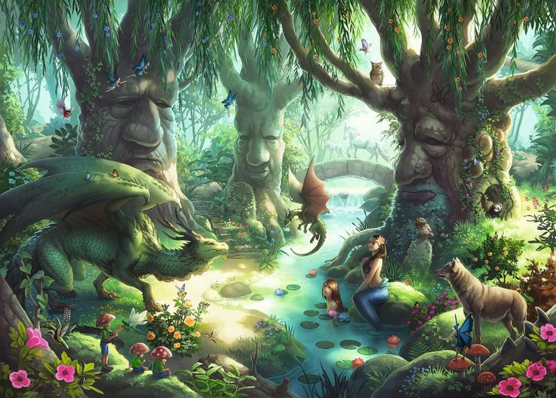 Ravensburger Kids Escape Puzzle: Whispering Woods